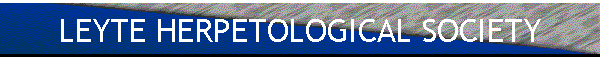 LEYTE HERPETOLOGICAL SOCIETY